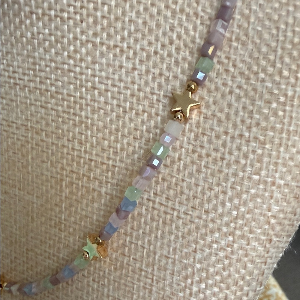 FINAL PRICE! No offers accepted. Park Lane Starburst Pastel Beaded Necklace NIB - Picture 4 of 4